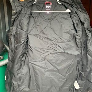 Long warm winter puffer coat